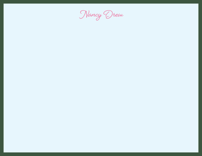 Borderline Note Card