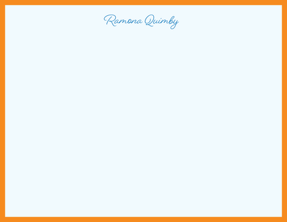 Borderline Note Card