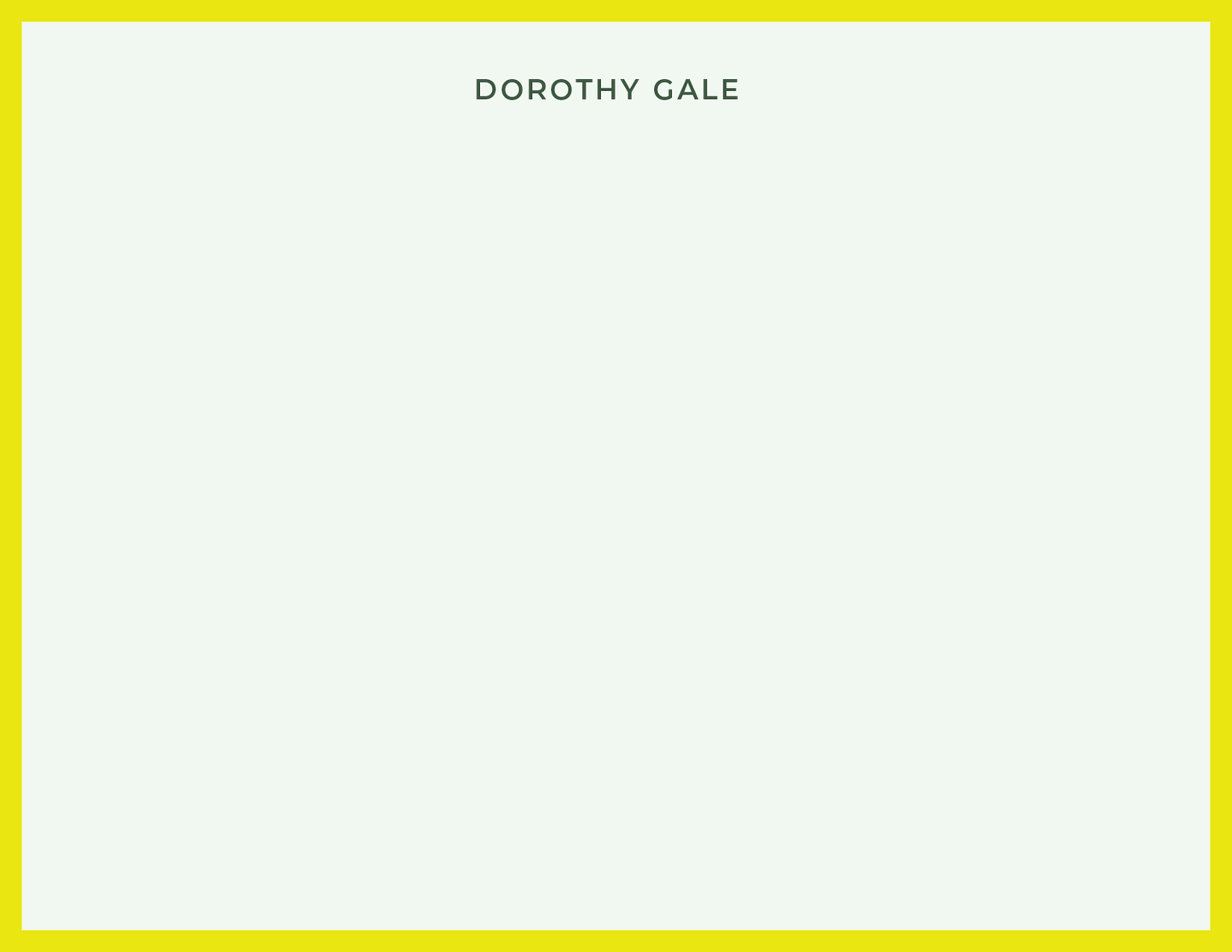Borderline Note Card