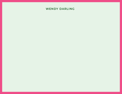 Borderline Note Card