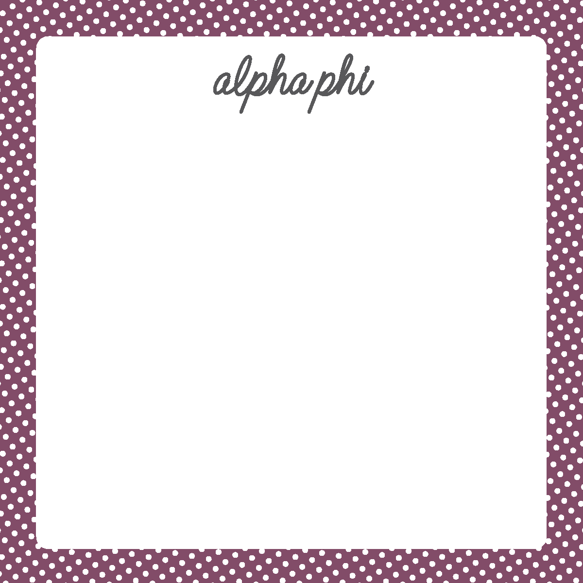 Greek Life Dots