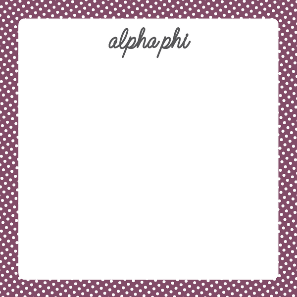Greek Life Dots
