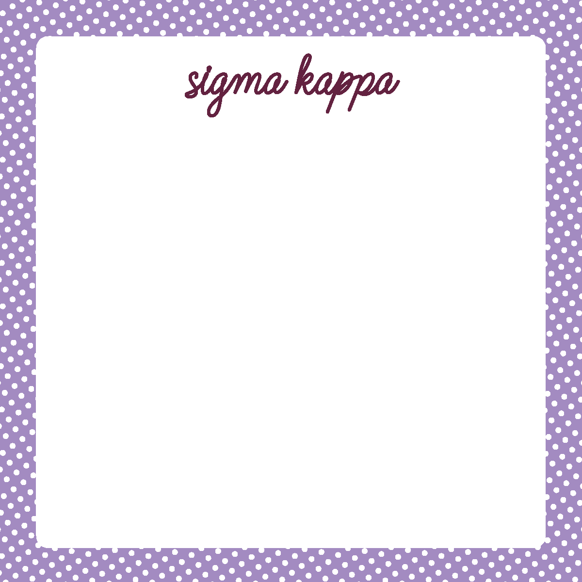 Greek Life Dots